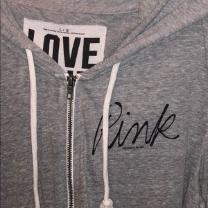 Victoria Secret PINK Gray Hoodie
